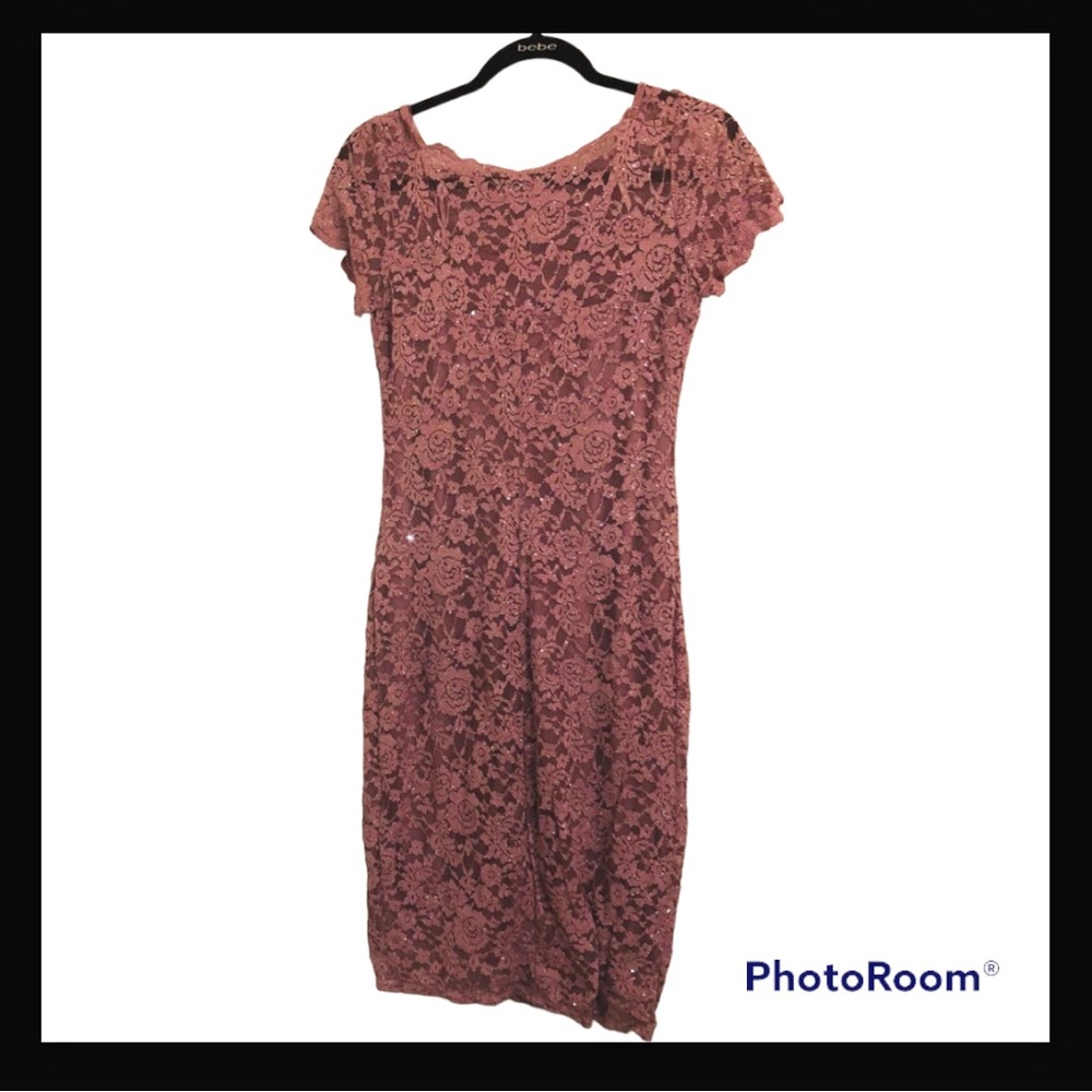 NWT Onyx Nite Evening dress , Size 4,Color Mauve